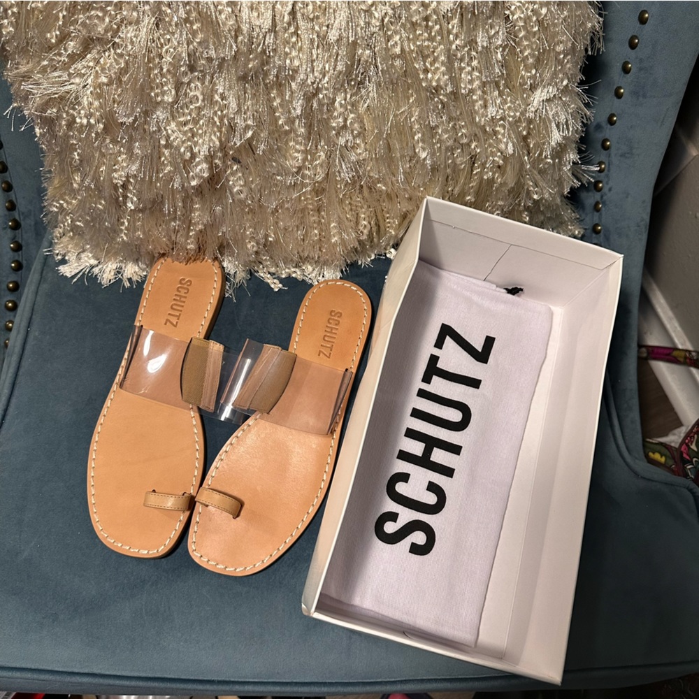 Schutz Alonna Slip on Sandal size 6.5